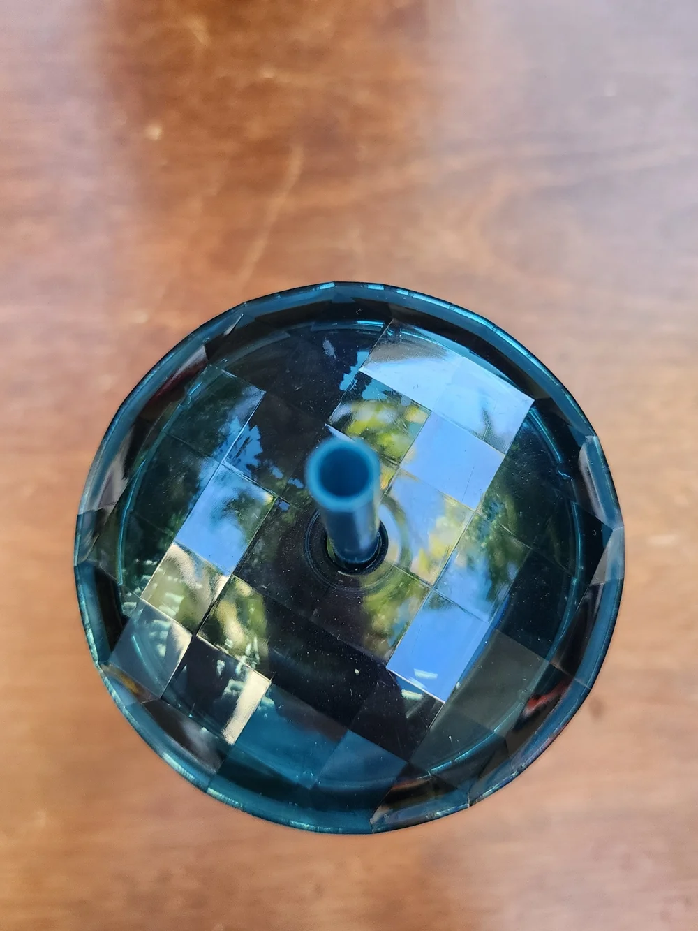 NWT Starbucks 2022 Fall Ocean Kaleidoscope Iridescent Dome Tumbler Cold Cup 24oz